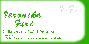 veronika furi business card